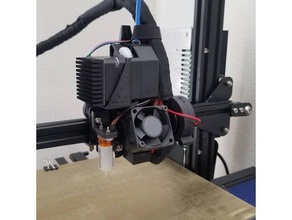 ender 3 direct drive bmg - single blower creality extruder 3d print model - Mito3D