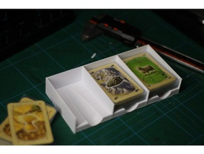 catan cardstand sleeves cardsleeves settlersofcatan settlers 3d print model - Mito3D