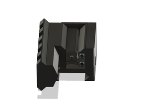 airsoft rotating rail riser accesories mechanical picatinny 3d print model - Mito3D