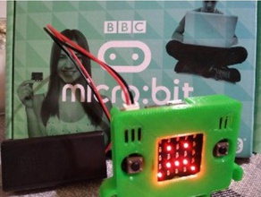 microbotv2 batteryplug bbc microbit Fall 3d print model - Mito3D