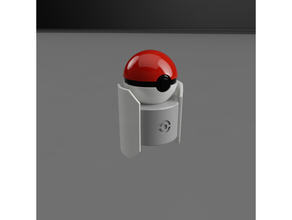 pokeball stand pokemon le 3d print model - Mito3D