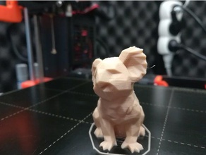 koala poly düşük lowpoly 3d print model - Mito3D