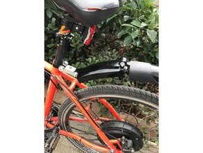 bicicleta guardabarros la fender 3d print model - Mito3D