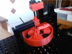 embrayage centrifuge fischertechnic lego l'embrayage fischertechnik 3d print model - Mito3D