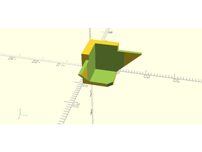 karo kapanış kenar köşe 3d print model - Mito3D