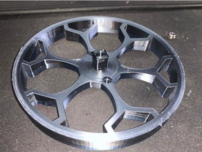 LKW-wheel-Unruh larkysprints Uhr-Hemmung desktop mechanisches Spielzeug Uhr 3d print model - Mito3D