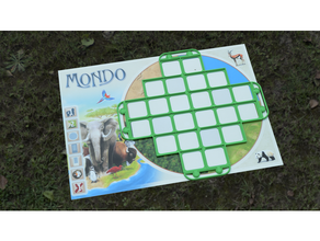 mondo game grid boardgame boardgames accessories games 3d print model - Mito3D