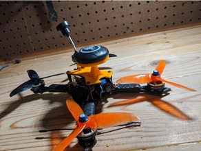 hglrc batman 220 grandes gps monte drone el fpv ublox 3d print model - Mito3D