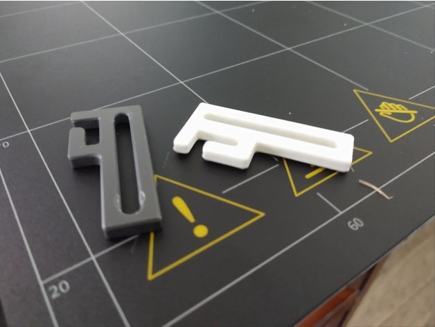 snapmaker 2 toolhead cable holder 3D print model - Mito3D