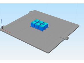 extrusion test du multiplicateur de cubes railcore railcore2 300zl ii 3d print model - Mito3D