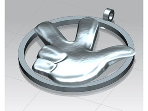 fixies logo 3d print model - Mito3D