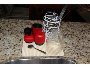 secagem bandeja de recolha água prato rack do sabão 3d print model - Mito3D
