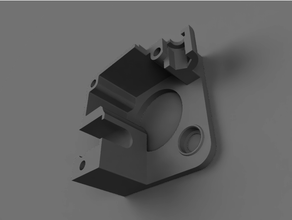 titan extruder body modified fit cheap chinese trianglelab aero heatsink 3d print model - Mito3D