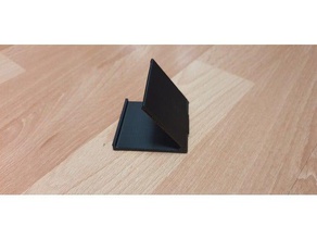 phone stand foldable folding iphone 3d print model - Mito3D