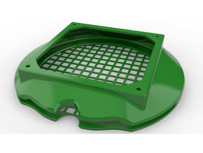 snapmaker original - carcasa de filtro ventilador adaptador accesorio 3d print model - Mito3D