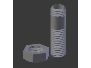 ausblenden bolt-container bolt container verstecken 3d print model - Mito3D