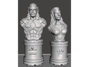 thundercats set di scacchi gioco da tavolo boardgames pezzo degli i pezzi stratergy giocattolo giocattoli 3d print model - Mito3D