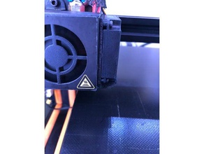 ender 3 cooling fan washer ender3 ender3pro 3d print model - Mito3D