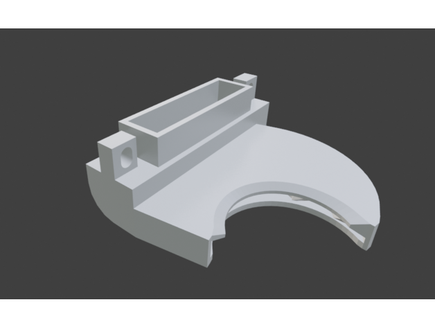 hot end cooling shroud 3D print model - Mito3D