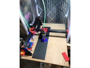 graveur laser la cnc machine portique gravure au 3d print model - Mito3D