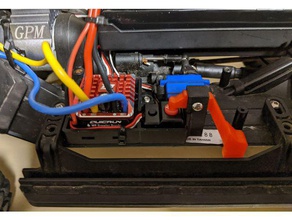 trx-4 hobbywing 1080 montagem da alavanca do interruptor traxxas 3d print model - Mito3D