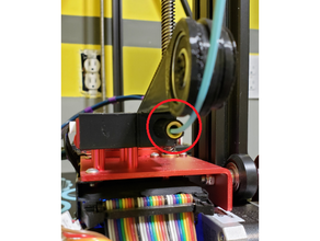 cr10 max filament bras du rouleau guide durci mise à niveau cr10max 3d print model - Mito3D