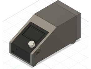 aeiou pro 3 - elektronik kasa ender raspberry pi röle siyah mini e3 3d print model - Mito3D