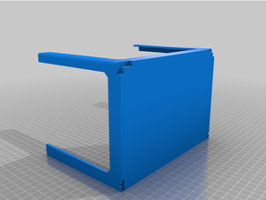 plataforma apilable escritorio organizar el organizador estante los estantes de la pila apilados tabla 3d print model - Mito3D