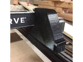 x-carve y axis dust covers brushes 3d print model - Mito3D