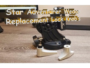 star adventurer-Keil Ersatz-lock-Knopf - Knopf skywatcher adventurer Keil 3d print model - Mito3D