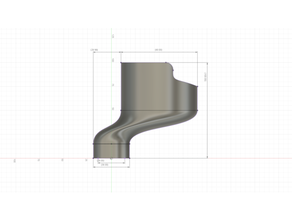 fridge water filler funnel 3d print model - Mito3D