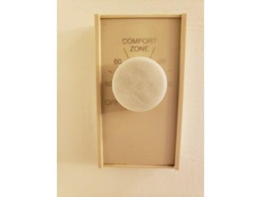 le bouton du thermostat 3d print model - Mito3D