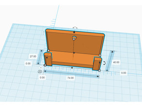 Wandhalterung frsky rc modellbau die Wandmontage 3d print model - Mito3D