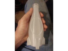 épaisseur de la bouteille comme nuka cola remix 3d print model - Mito3D