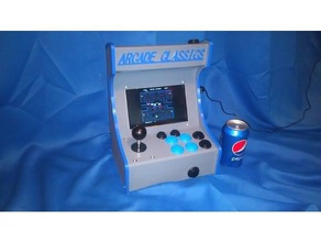 raspberry pi arcade kabine 3d print model - Mito3D