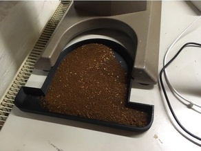 mahlk nig ek43 exceso de motivos coleccionista el café molinillo contenedor mahlkonig 3d print model - Mito3D