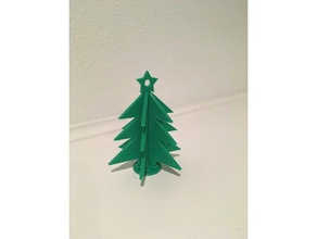 christmas tree ornament decoration chrstmas 3d print model - Mito3D