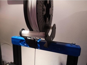 artillery filament holder upgrade genius sidewinder spool 3d print model - Mito3D