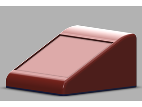 ângulo de eletrônica projecto do gabinete membrana depressão a caixa personalizado hobby armazenamento 3d print model - Mito3D