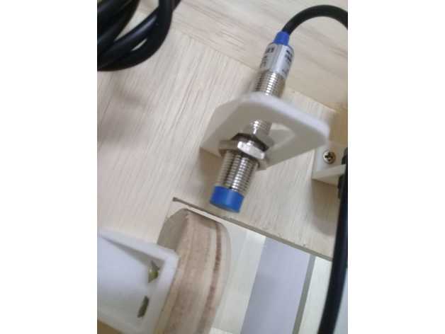 suporte para-sensor indutivo 3D print model - Mito3D