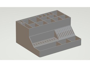 Ingenieure Schreibtisch aufgeräumt Schreibtisch-organizer Halter Stift 3d print model - Mito3D