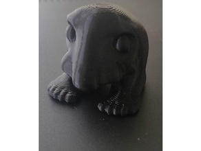 schnoz baby jesus beautiful cthulhu idol diety eldritch horror epic feet feets flesh god holy christ lovecraftian messiah nose overlord worship 3d print model - Mito3D
