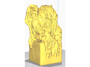 kobold de cthulhu idole remix l'appel mythe lovecraft lovecraftian 3d print model - Mito3D