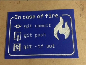 case fire programming humor funny 3d print model - Mito3D
