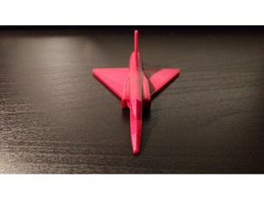 dassault mirage 2000 des avions en avion jeux jet militaires les miniatures jouet 3d print model - Mito3D