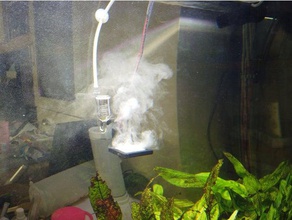 aquarium sterilizer twinstar chihiros oxygen tank 3d print model - Mito3D