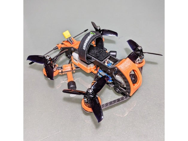 ummagawd acrobrat duo dji hd djifpv dúo 3D print model - Mito3D