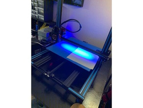 2020 led light bars -cr10 -cr10s4 -e12 anet e12 cr10 cr10s4 3d print model - Mito3D