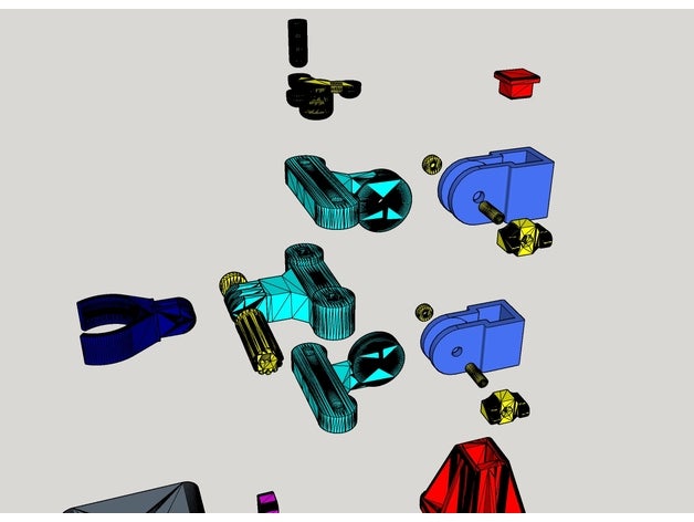 staffa regolabile microscopio usb microscópio de suporte stand 3D print model - Mito3D