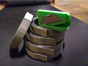 belt strip cutter 20mm 3d print model - Mito3D